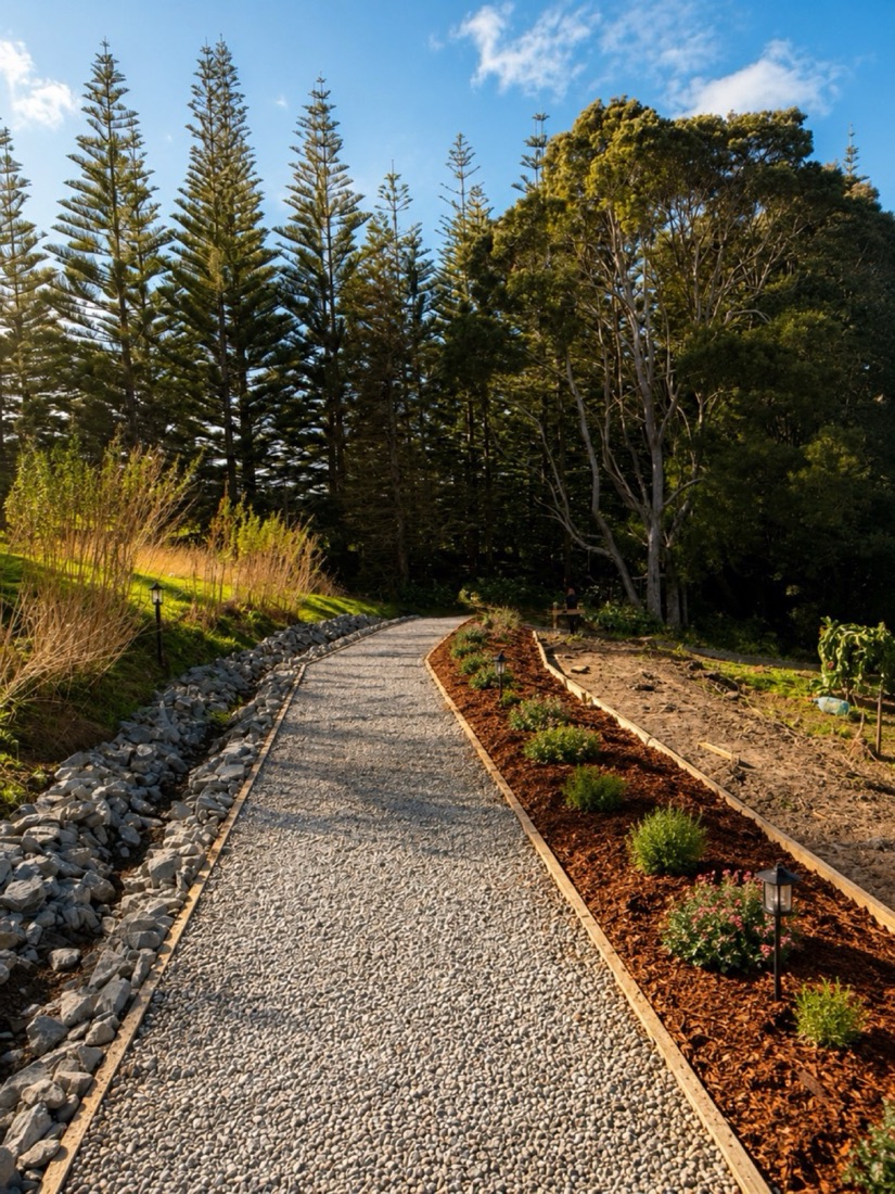 Garden path landscaping case study