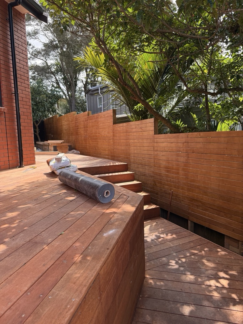 Timber deck and privacy screen case study