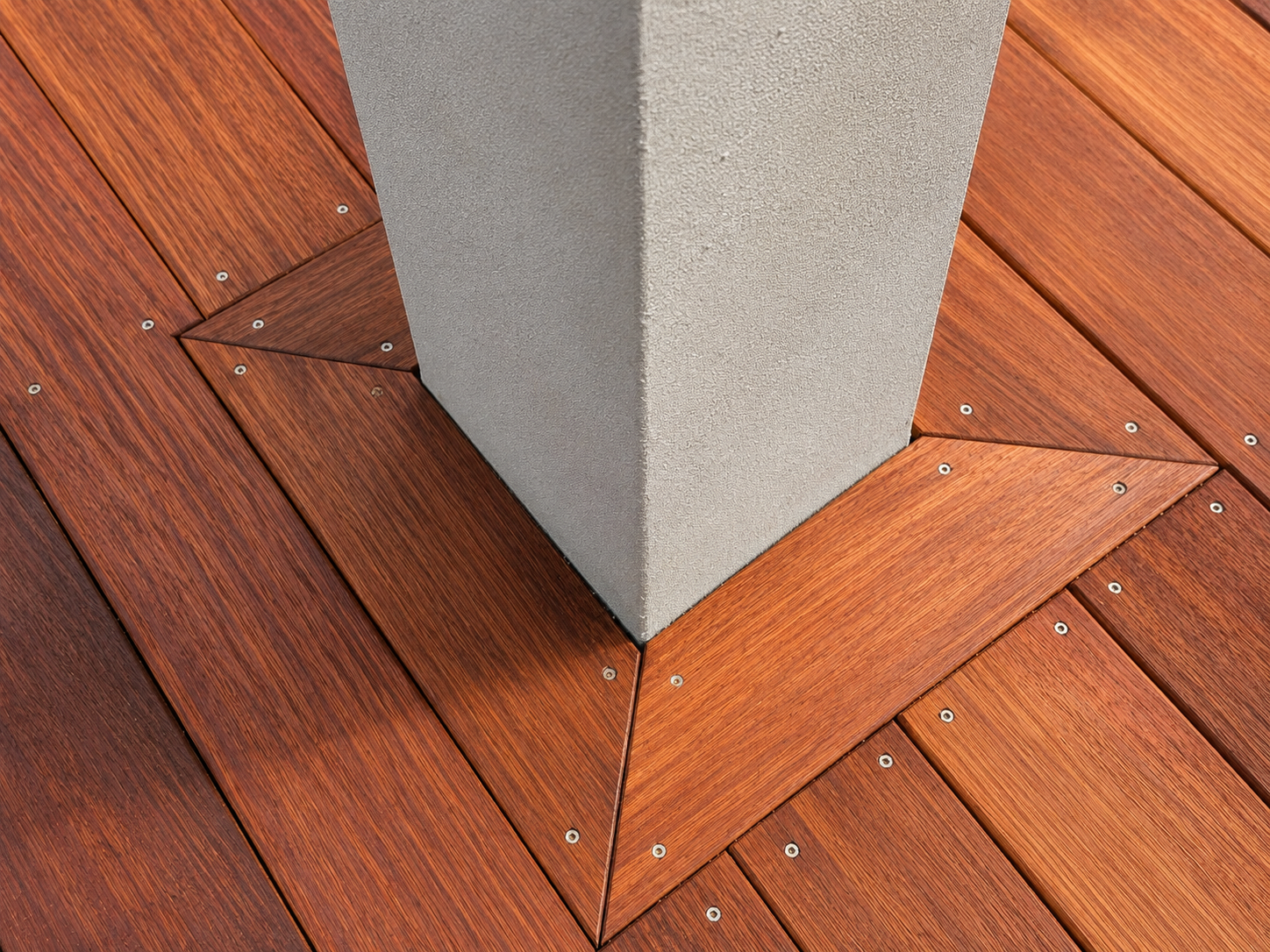 Kwila deck material